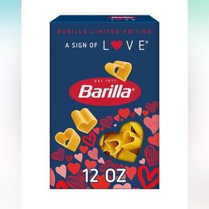 Barilla Limited Edition A sign of Love pasta ❤️